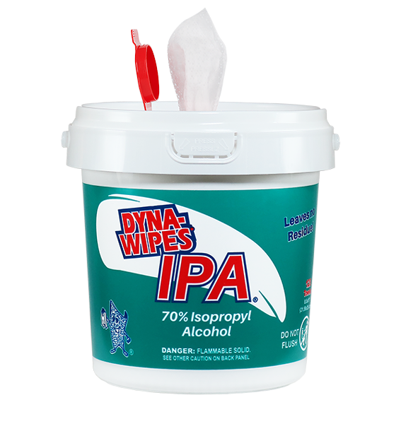 DYNA-WIPES IPA® 120 ct Tub