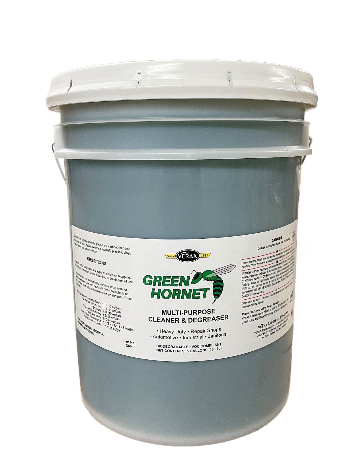 Green Hornet 5 Gal Pail